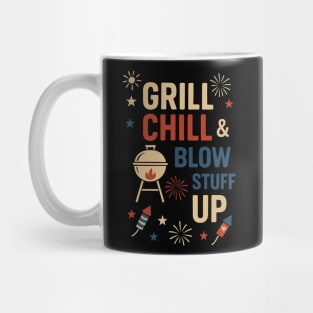 Grill Chill & Blow Stuff Up Mug